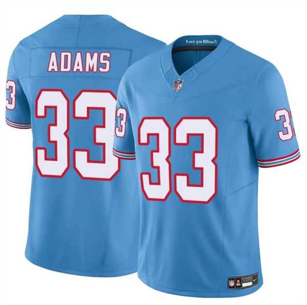 Men & Women & Youth Tennessee Titans #33 Jamel Adams Blue 2024 F.U.S.E. Throwback Vapor Limited Football Stitched Jersey,We sell and wholesale Men & Women & Youth Tennessee Titans #33 Jamel Adams Blue 2024 F.U.S.E. Throwback Vapor Limited Football Stitched Jersey on line form chian!